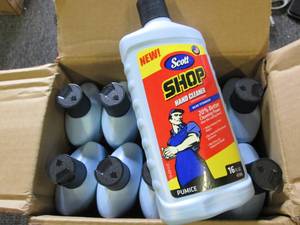 case of 10 scott shop hand cleaner ...