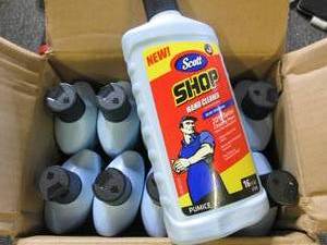 case of 10 scott shop hand cleaner ...
