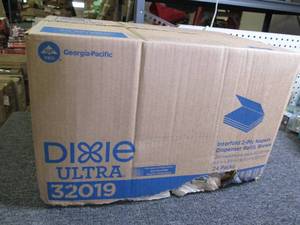 case of dixie ultra interfold 2-ply...