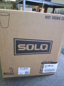 case of solo 2050ct 12 oz white ss...