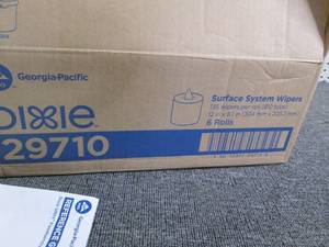 case of dixie surface system wipers...
