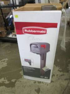 rubbermaid 2 door classic mailbox o...