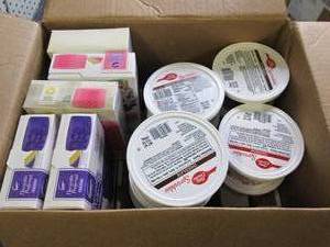 box of sprinkles and fondant ...