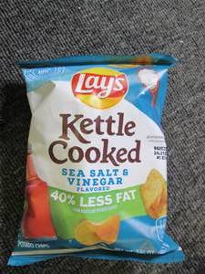 case of lays kettle cooked sea sal...