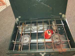 coleman dual fuel camp stove 424 ...