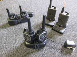 lot of walkie talkies ...