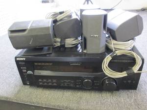 sony stereo system with speakers ...