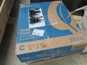 Case of Quill Copy Paper 8.5x14 inc...