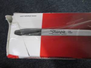 36 ct pk Black Sharpies...