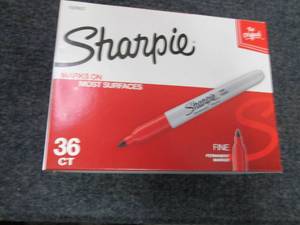 36 ct pk Red Sharpies...