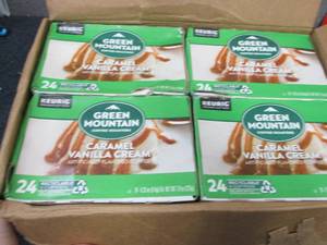 4- 24 ct Boxes Green Mountain Caram...