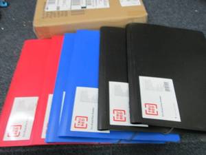 2- 6pk(12 ea) Staples Tri-Fold Plas...