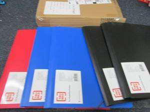 2- 6pk(12 ea) Staples Tri-Fold Plas...