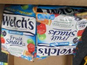10- 5 oz pks Welchs Fruit Snacks...