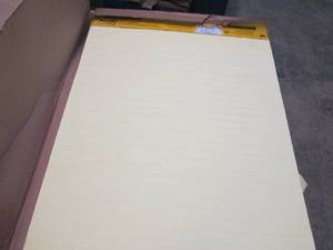 4 - 3M Lined  Easel Pads...
