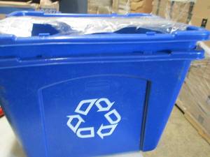 2 Rubbermaid Recycling Bins...