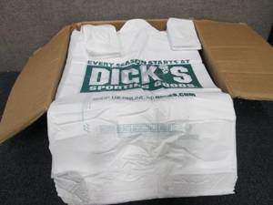 Case of 1000 Branded Plastic Mercha...