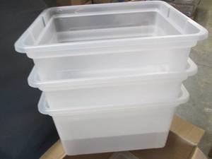 4 File Boxes- some damage...