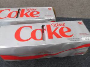 2 - 12 pks Diet Coke...