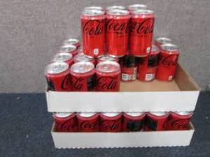 2- 24 pks CocaCola Zero Sugar 7.5 o...