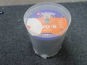 Pack of 100 Verbatim DVD-Rs...