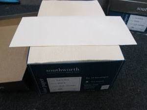 Box of 250 Southworth Natural Wove ...