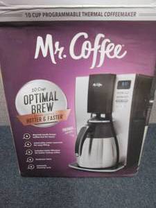 Mr. Coffee 10 Cup Optimal Brew open...