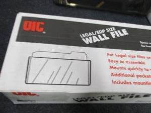 2 Officemate Wall Files, Legal Size...