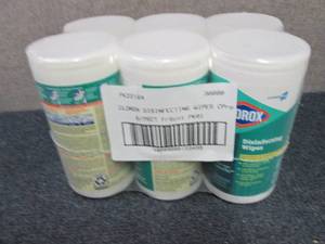 6- 75ct Canisters Clorox Disinfecti...