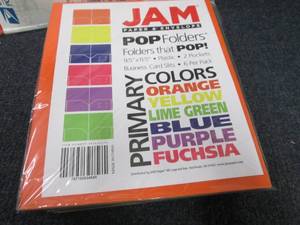 8- 6pks Jam Primary Color Poly 2-Po...
