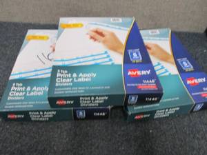 3 Boxes Avery 5 Tab Dividers for 3 ...