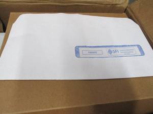 Open box of Window #10 Envelopes...
