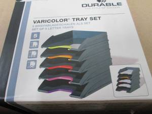 DURABLE VARICOLOR Stackable 5 Lette...
