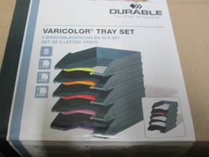 DURABLE VARICOLOR Stackable 5 Lette...