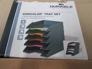 DURABLE VARICOLOR Stackable 5 Lette...