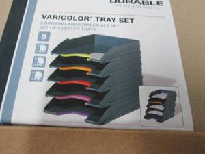 DURABLE VARICOLOR Stackable 5 Lette...