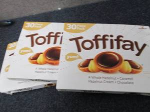 3- 8.8 oz Boxes Toffifay...