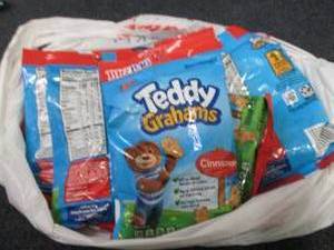 12- 3 oz Bags Teddy Grahams...