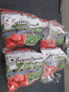 4- 3lb Bags Spring Brook Size B Red...