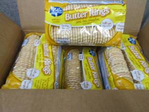 12- 10 oz pks Butter Rings Cookies...