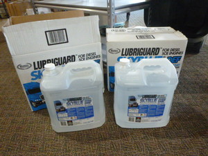 lot 36 image: 4 Bottles of Warren Lubriguard SkyBlue Diesel Exhaust Fluid (DEF)