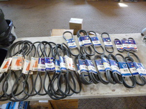 lot 52 image: Box of V-Belts