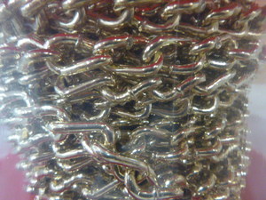 lot 123 image: Baron Twist Link Machine Chain