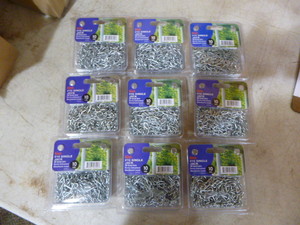 lot 135 image: 9 Packs of Koch Single Jack Chain
