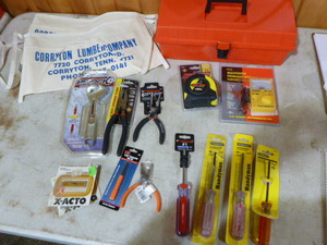lot 161 image: Toolbox with Tools