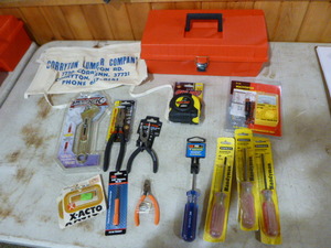 lot 162 image: Toolbox with Tools