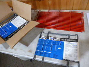lot 168 image: Wire Rack and Shelf Hangers