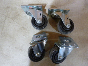 lot 185 image: Set of 4 Casters