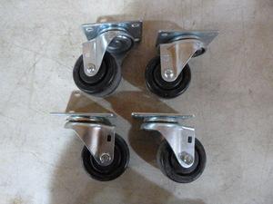 lot 187 image: Set of 4 Casters