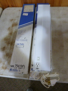 lot 232 image: 2 American Fluorescent Corp. Light Fixtures